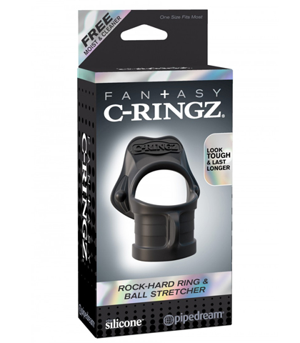 PRSTENOVI ZA PENIS I TESTISE ROCK HARD RING & STRETCHER
