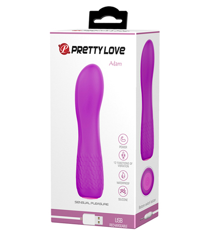 VIBRATOR - SILIKONSKI LJUBICASTI