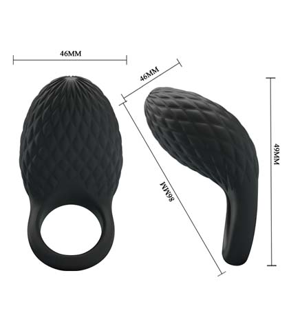 Vibrirajuci prsten za penis i stimulaciju klitorisa