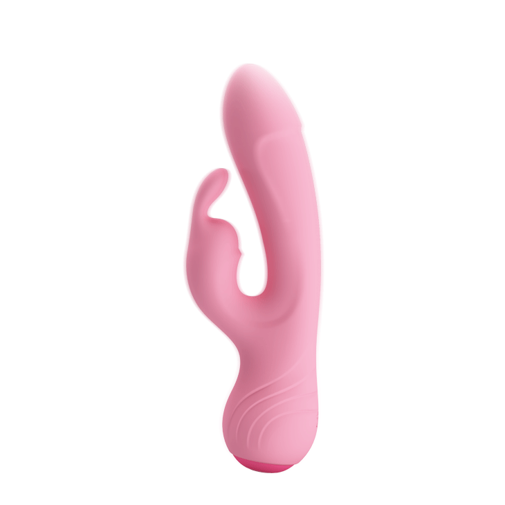 Sexy vibrator sa stimulatorom za klitoris
