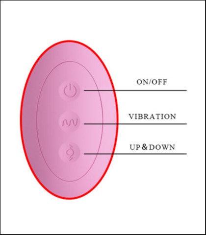 Silikonski vibrator "susie"