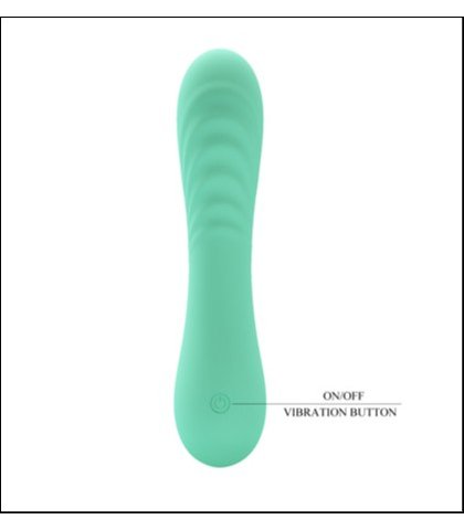 Tirkizni silikonski vibrator - alexisrose