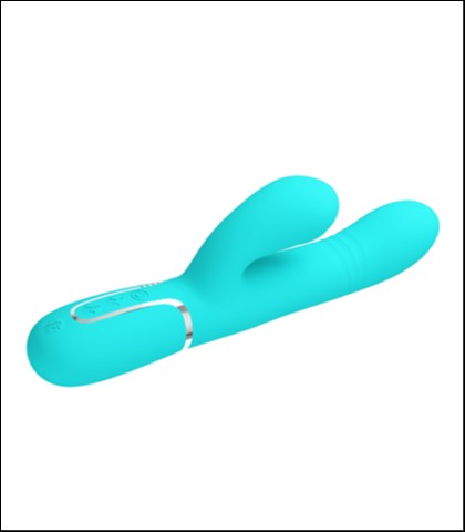 Vibrator za stimulaciju g tacke u tirkiznoj boji