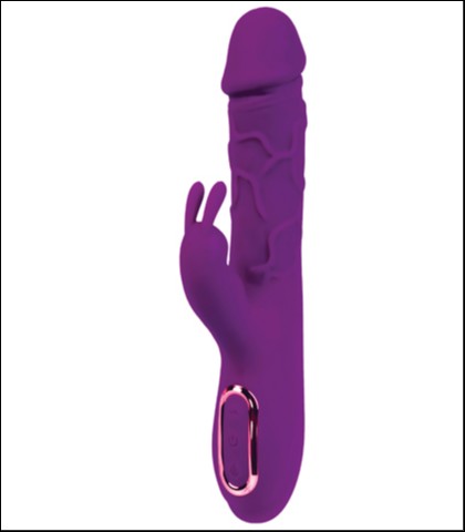 Vibrator sa zagrevanjem helios purple