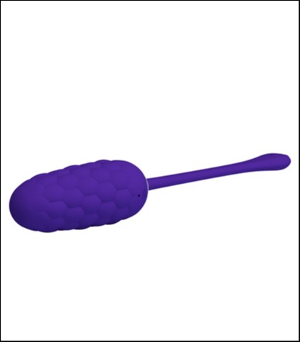 Mekano silikonsko vibro jaje marina - plava boja