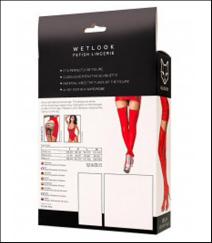 Glossy crvene carape isla