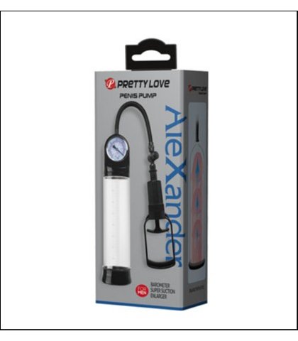 PUMPA ZA PENIS SA RUCKOM I MANOMETROM