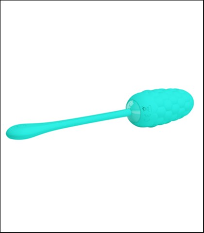 Silikonsko vibro jaje marina - tirkizna boja