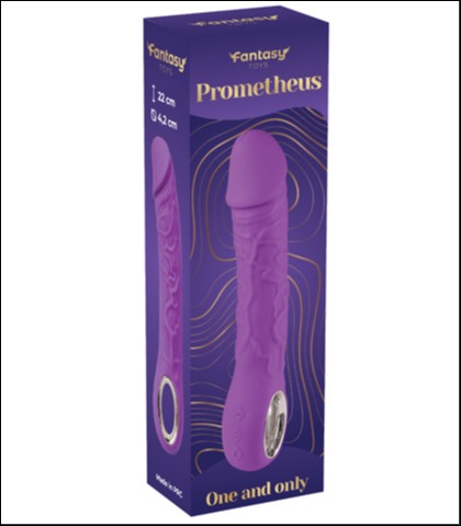 SILIKONSKI VIBRATOR PROMETHEUS PURPLE