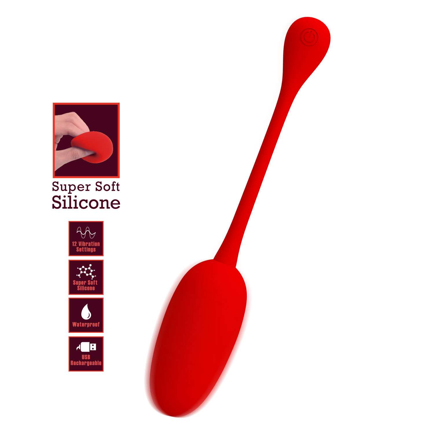 Silikonsko vibro jaje knucker