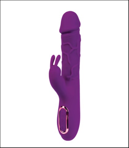 Vibrator sa zagrevanjem helios purple