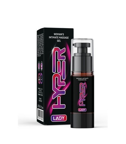 Ljubicasti silikonski vibrator + hyper lady