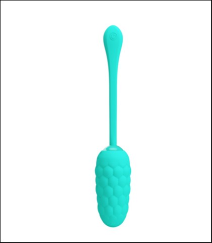 Silikonsko vibro jaje marina - tirkizna boja