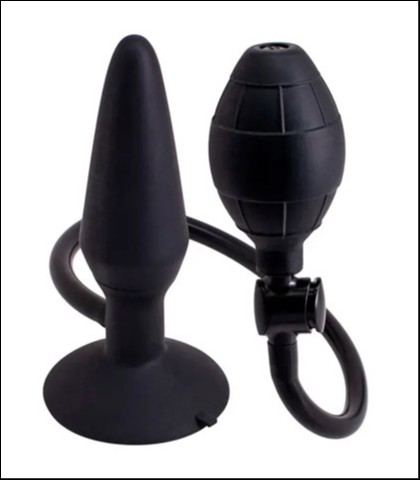 Analni dildo na naduvavanje 15cm m