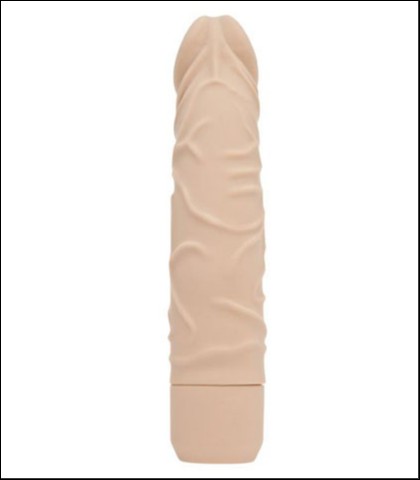 Silikonski vibrator boje koze