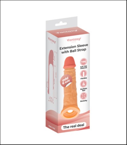 REALISTIčNA NAVLAKA ZA PENIS 21.5CM