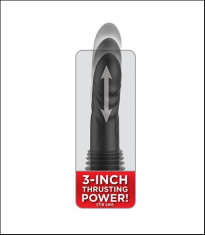 Vibrator sa pomeranjem ultimate silicone thruster