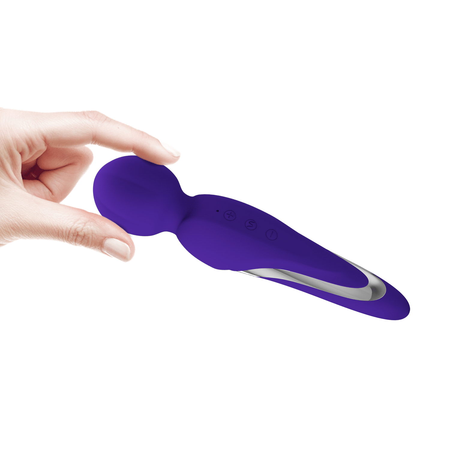 Silikonski vibrator za klitoris walter - purple