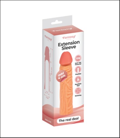 REALISTIčNA NAVLAKA ZA PENIS 18.5CM