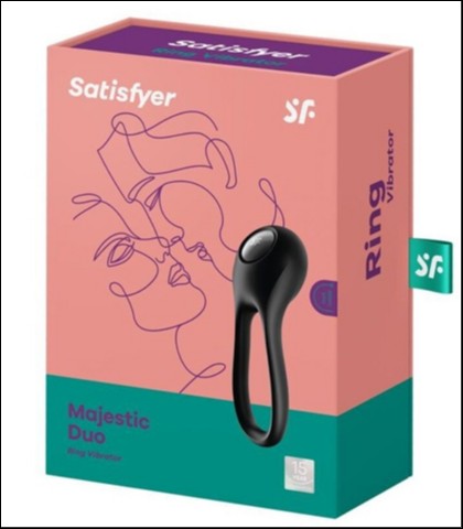 VIBRO PRSTEN SATISFYER MAJESTIC DUO