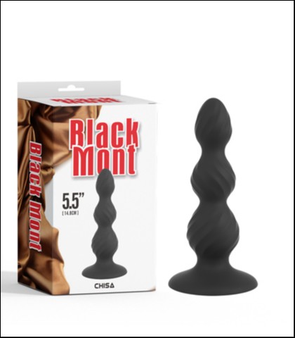 ANALNI DILDO 15CM BLACK MONT