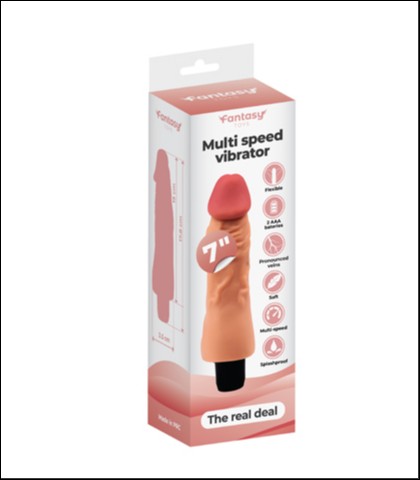 MEKANI VIBRATOR 17.8CM THE REAL DEAL