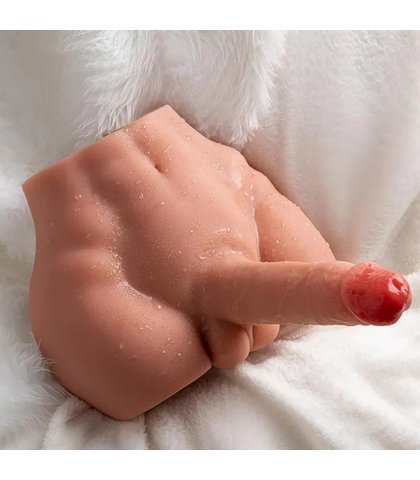 Peel torzo sa dildom koji se pomera