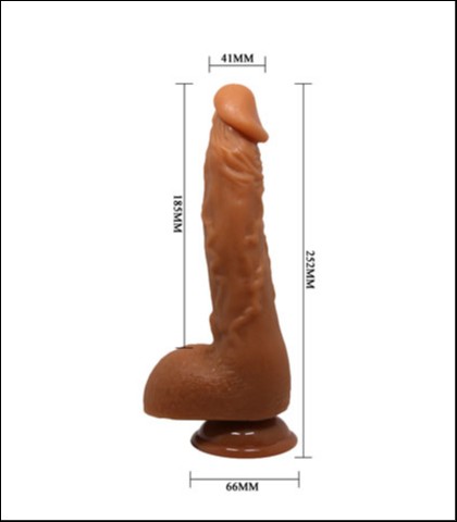 Dildo jason brown + lubrikant v100ml