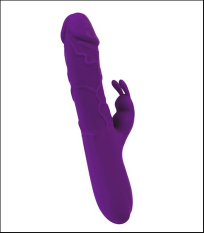 Vibrator sa zagrevanjem helios purple