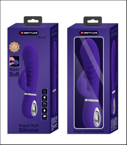 SILIKONSKI VIBRATOR PRESCOTT PURPLE
