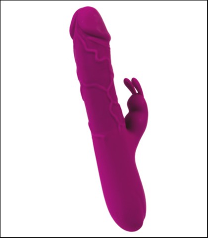 Vibrator sa zagrevanjem helios pink