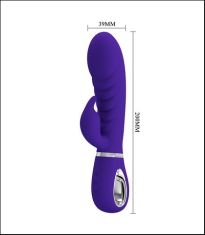 Silikonski vibrator prescott purple