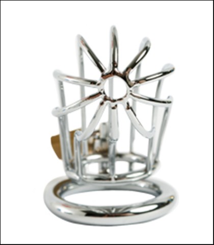 Kavez za penis od nerđajućeg čelika 2 fantasy fetish