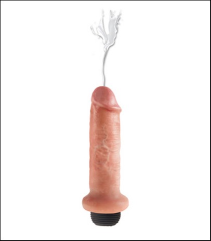 Realisticni dildo sa ejakulacijom - 15cm