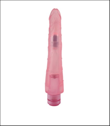 Roze vibrator - 23cm