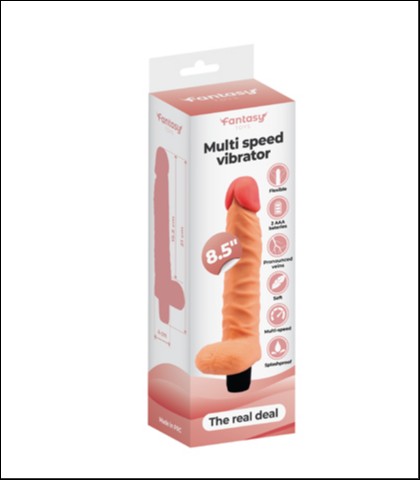 MEKANI VIBRATOR SA TESTISIMA 21CM THE REAL DEAL