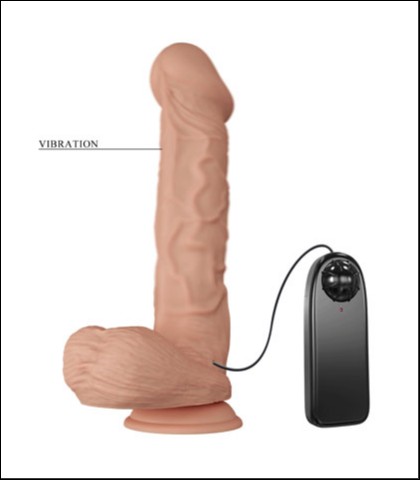 Realisticni vibrator 10.2 bergrisi