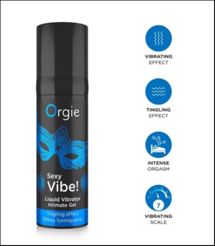 Vibrirajući gel za stimulaciju parova liquid vibrator