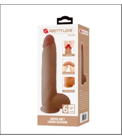 REALISTICNI SILIKONSKI DILDO - MENDEL 25.5CM