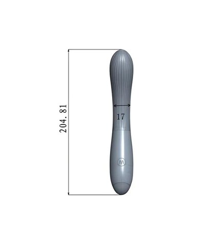 Vibrator za g tačku flexi g-spot black