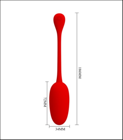 Silikonsko vibro jaje knucker