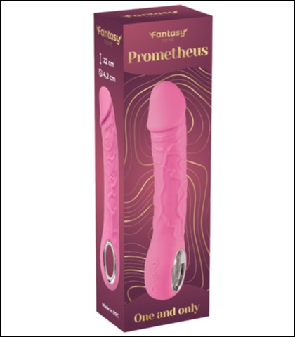 SILIKONSKI VIBRATOR PROMETHEUS PINK