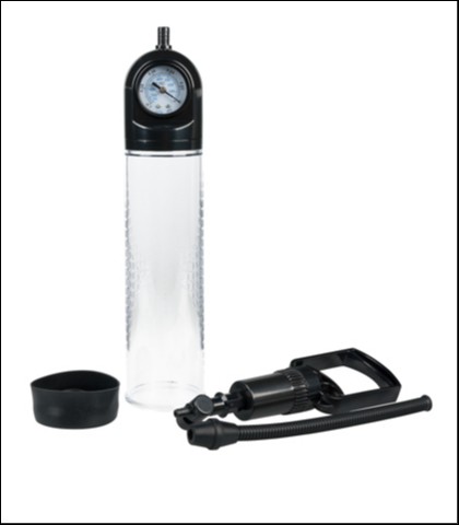 Pumpa za penis sa barometrom gauge penis pump