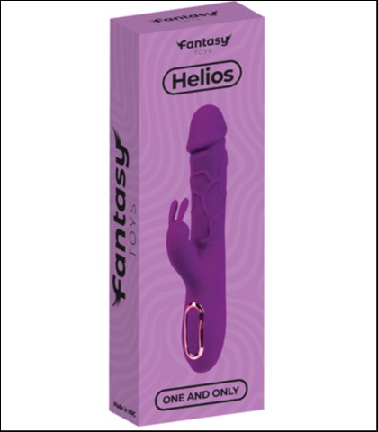 VIBRATOR SA ZAGREVANJEM HELIOS PURPLE