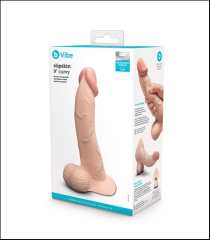 B-VIBE SLIPSKIN CURVY 22CM