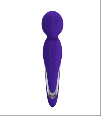 Silikonski vibrator za klitoris walter - purple