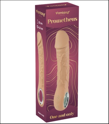 SILIKONSKI VIBRATOR PROMETHEUS SKIN