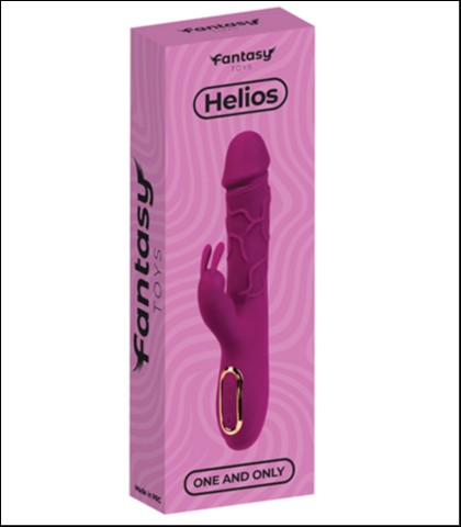 VIBRATOR SA ZAGREVANJEM HELIOS PINK