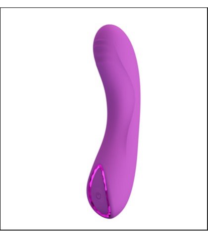 Silikonski ljubicasti vibrator - dj dick