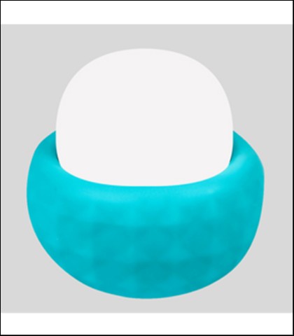 Lay-on vibrator poseidon